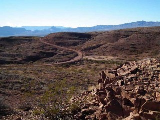 View of Quebradas Backcountry Byway.