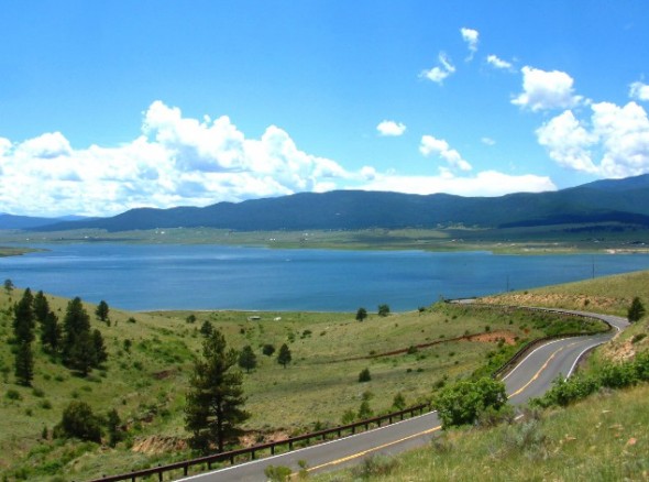 Eagle Nest Lake in northern New Mexico.