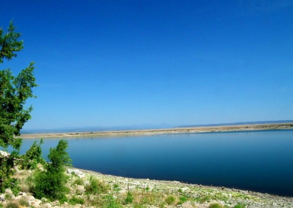 View of lower Charette lake.