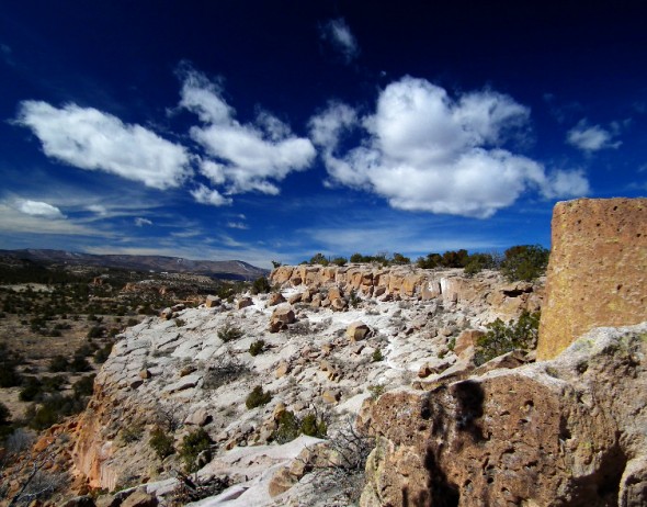 Tsankawi Indian ruins near White Rock NM.